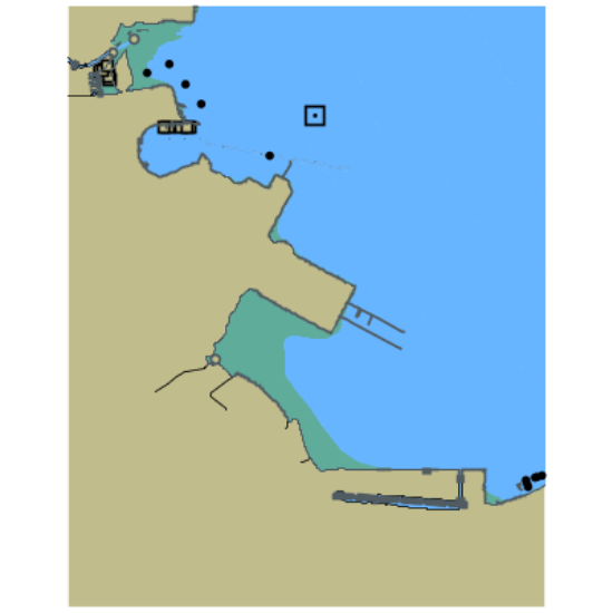 Picture of San Francisco Bay - San Mateo to San Bruno; CA