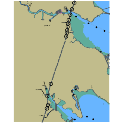 Picture of San Francisco Bay - San Quentin to Richardson Bay CA