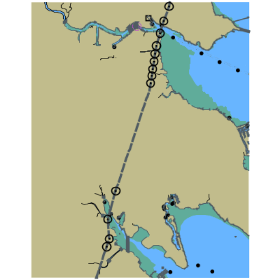 Picture of San Francisco Bay - San Quentin to Richardson Bay CA