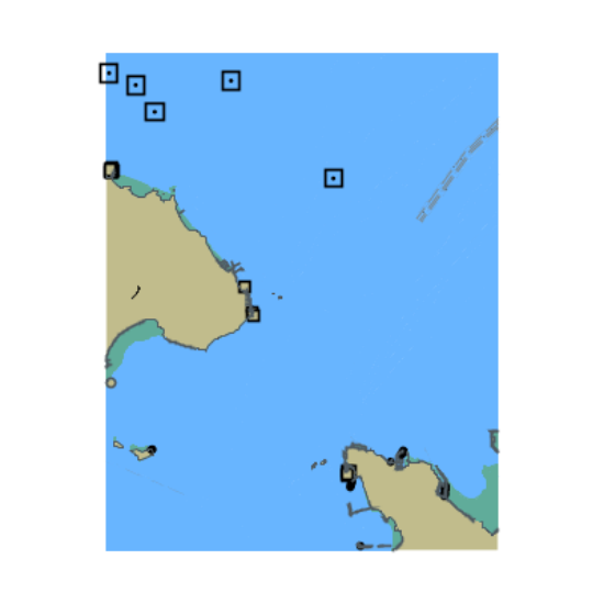 Picture of San Pablo Strait - Point San Pedro and Point San Pablo CA