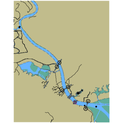 Picture of San Pablo Bay - Petaluma River CA