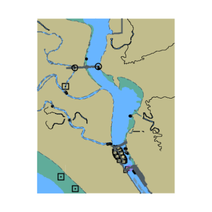 Picture of San Pablo Bay - Mare Island Strait to Napa River CA