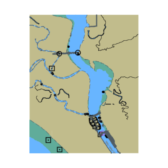 Picture of San Pablo Bay - Mare Island Strait to Napa River CA