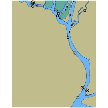 Picture of Sacramento River Deep Water Ship Channel - Cache Slough to Grand Island CA