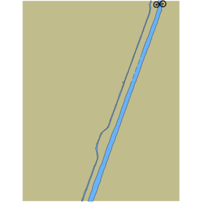 Picture of Sacramento River Deep Water Ship Channel - Southwest of Sacramento CA
