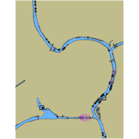 Picture of Sacramento River - Bryte to Sacramento River Deep Water Channel CA