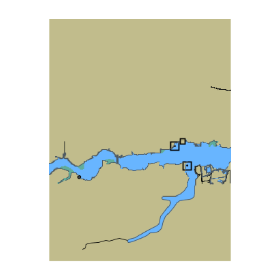 Picture of Lake Erie - Portage River and Little Portage River; OH