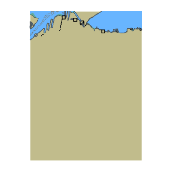 Picture of Lake Erie - Entrance to Maumee River and Maumee Bay; OH