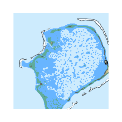 Picture of Funafuti Atoll - Tuvalu