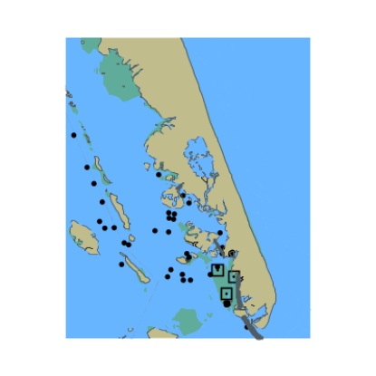 Picture of North Atlantic Ocean - Pamlico Sound and Oregon Inlet