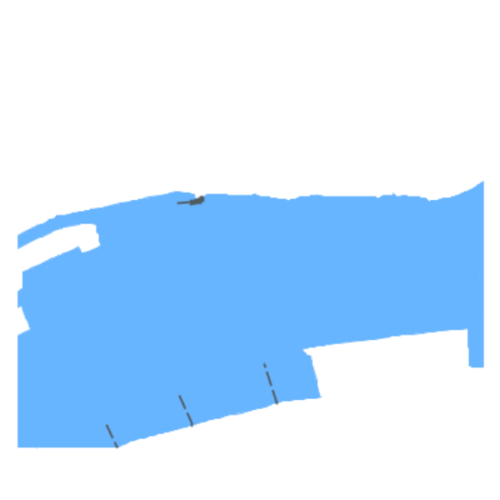 Picture of Brunsbuettel - western approach to Kiel Canal