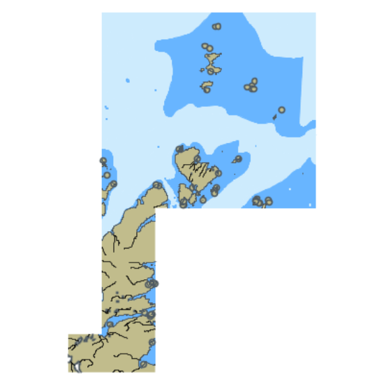 Picture of Northern approaches of Îles Kerguelen - From Îles Davis to Île du Veau Marin