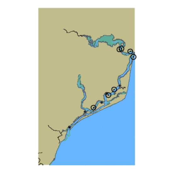 Picture of Orford Ness; Rivers Ore &amp; Alde