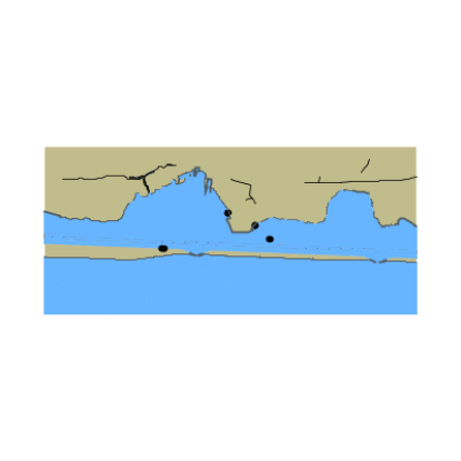 Picture of BALTIC SEA SOUTH PART KALININGRADSKIY MARITIME CHANNEL DISTANT MARK No 220 TO DISTATNT MARK No 262