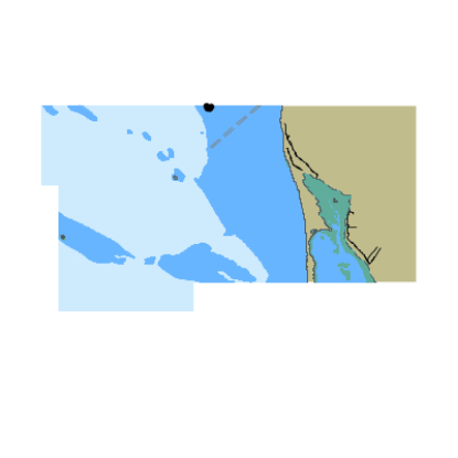 Picture of Thīrān Island (Jāzān) to Farāfir Island