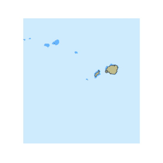 Picture of North Pacific Ocean - Kaua'i Channel to Nihoa Island HI