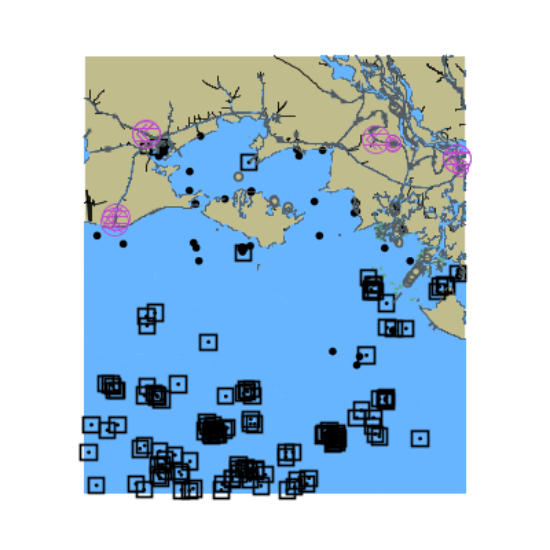 Picture of Gulf Intracoastal Waterway - Morgan City to Vermilion Bay and Gulf of America