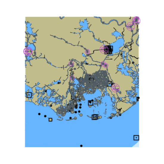 Picture of Gulf Intracoastal Waterway - New Orleans to Morgan City and Gulf of America