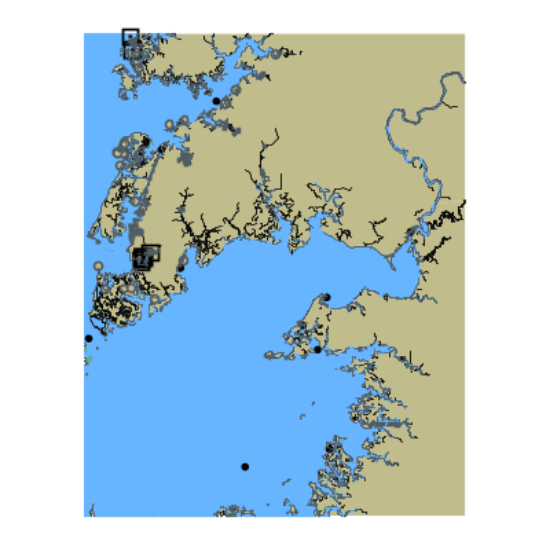 Picture of Chesapeake Bay - Pocomoke Sound and Big Annemessex River