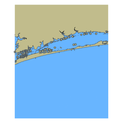 Picture of North Atlantic Ocean - Onslow Bay and Approaches to Bogue Inlet