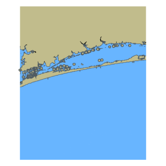 Picture of North Atlantic Ocean - Onslow Bay and Approaches to Bogue Inlet