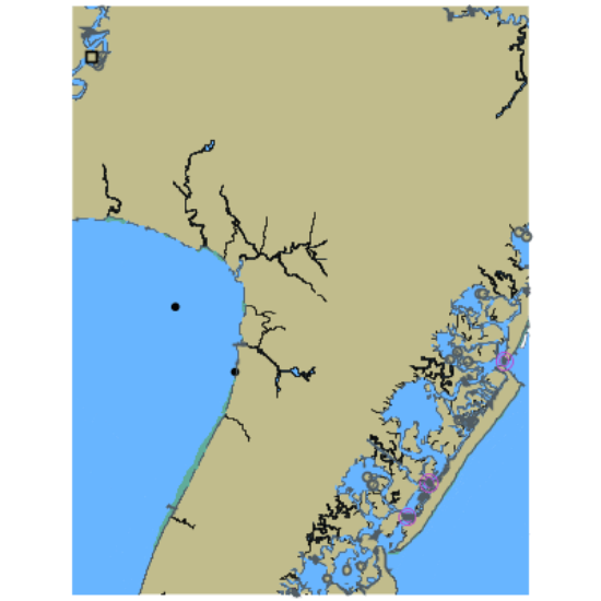 Picture of North Atlantic Ocean - Townsends Inlet to Hereford Inlet and Delaware Bay