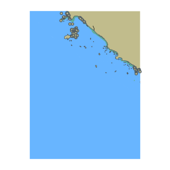 Picture of North Pacific Ocean - Castle Rock to Crescent City; CA