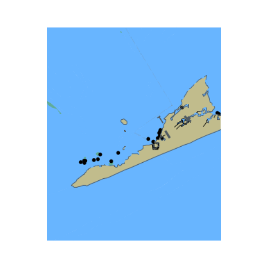 Picture of North Atlantic Ocean - Pamlico Sound and Hatteras Inlet
