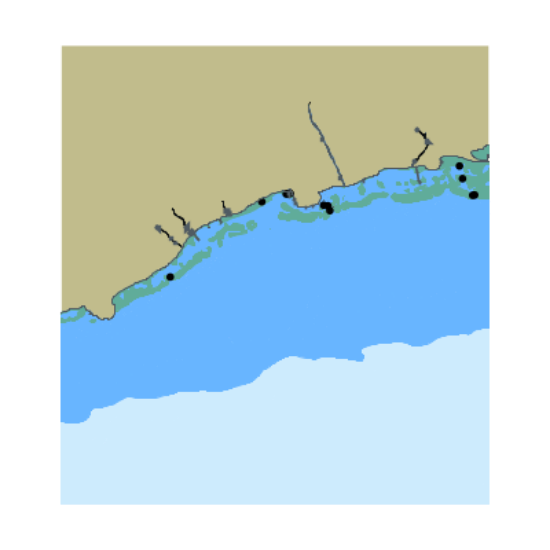 Picture of Islands in the Pacific Ocean - Southern Coast of Oahu - HI