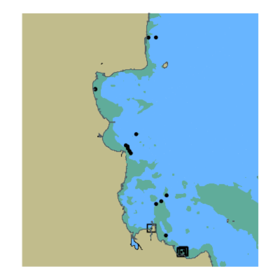 Picture of Islands in the Pacific Ocean - Northeast Coast of Oahu - HI