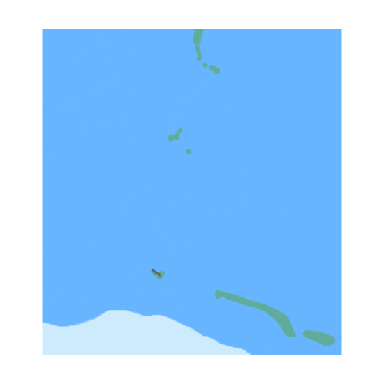 Picture of North Pacific Ocean - Disappearing Island; HI