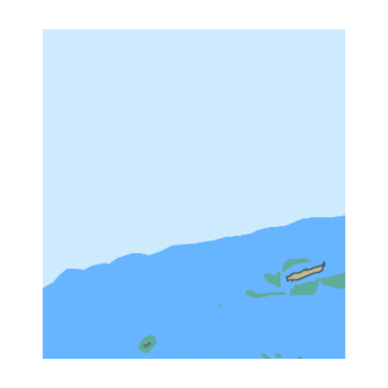 Picture of North Pacific Ocean - Shark Island to Tern Island; HI