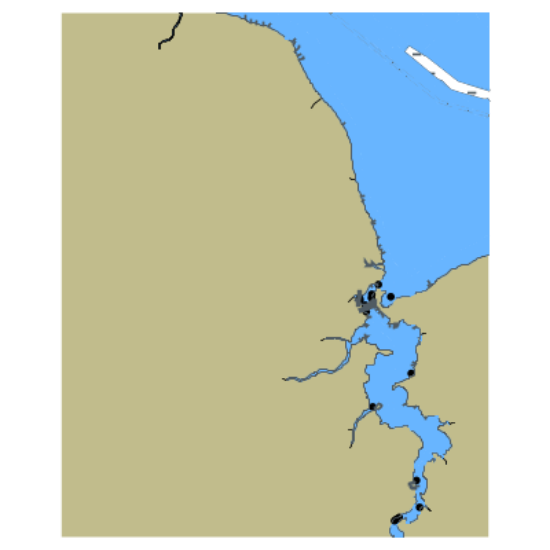 Picture of Pamlico River - Blounts Bay - Blounts Creek