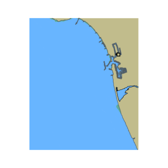 Picture of Santa Barbara Channel - Ventura Harbor and Approaches; CA