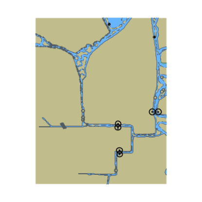 Picture of San Joaquin River - Holland Tract and Rock Slough; CA
