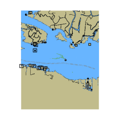 Picture of Suisun Bay - Suisun Cutoff and Simmons Island CA