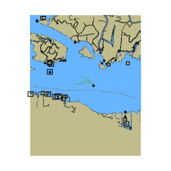 Picture of Suisun Bay - Suisun Cutoff and Simmons Island CA