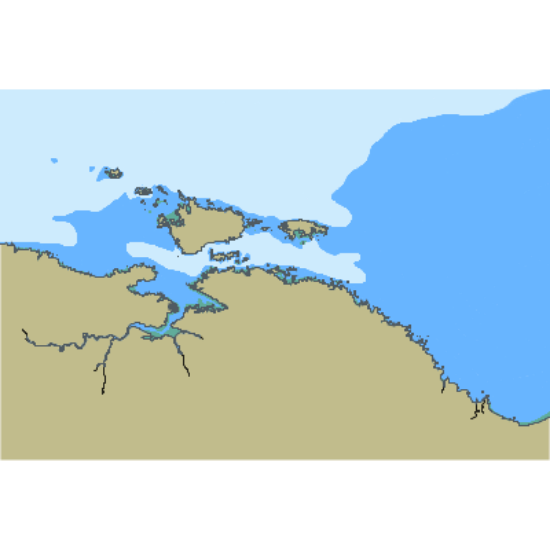 Picture of Indonesia; Irianjaya (Papua) Papua-West Coast;Teluk Berau;Passage Surround Ugar And Teluk Sekar