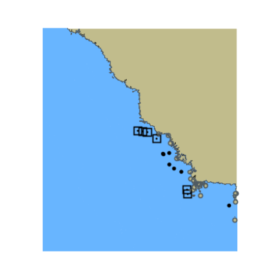 Picture of Saint Martins Reefs to Apalachee and Gulf of America