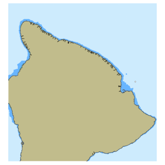 Picture of North Pacific Ocean - Island of Hawai'i HI