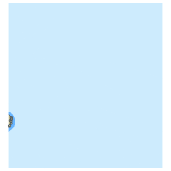 Picture of North Pacific Ocean - Maui HI to East