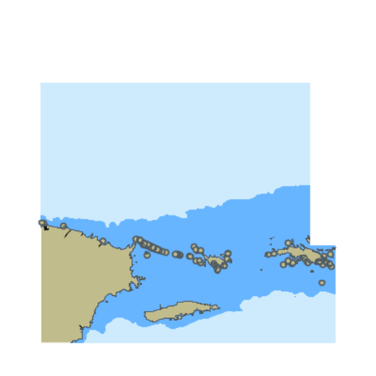 Picture of Puerto Rico - East Coast - North Atlantic Ocean and Mar Caribe