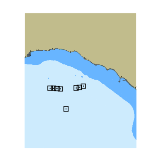 Picture of Santa Barbara Channel - Santa Barbara Harbor to Rincon Beach; CA