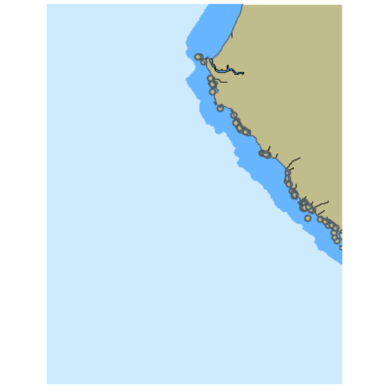 Picture of North Pacific Ocean - Point Arena CA