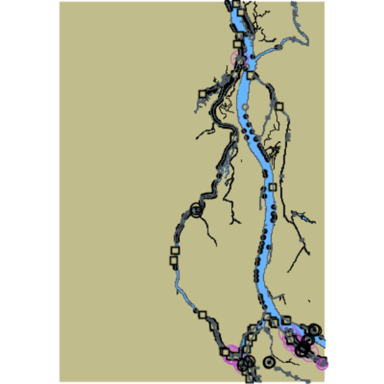 Picture of Columbia River Entrance to Portland
