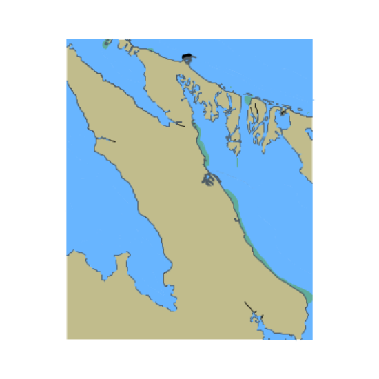 Picture of Pamlico Sound - Cedar Island Bay; West Bay and North Bay