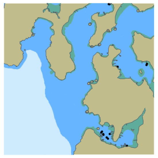 Picture of Haro Strait; WA