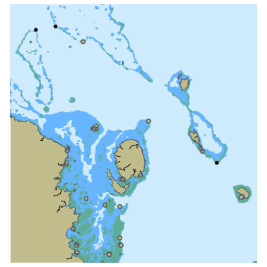 Picture of Batiki Island to Vatu-i-ra Reef