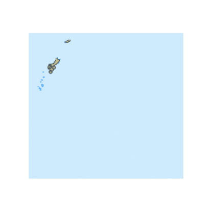 Picture of Islands of the Pacific Ocean - Guam to Rota Island CNMI