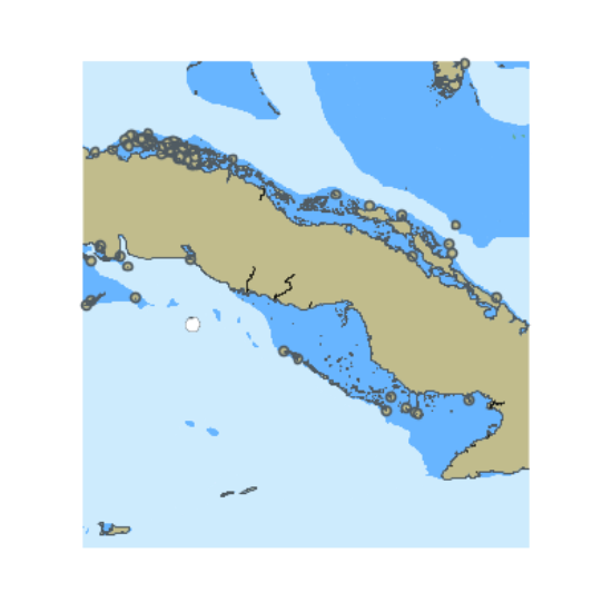 Picture of Straits of Florida and Great Bahama Bank - North Atlantic Ocean